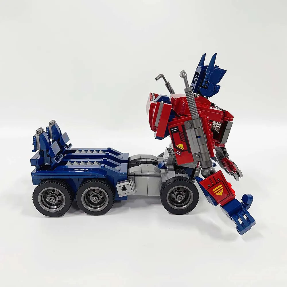 Building Blocks Movie Ideas Transform Optimus Prime Robot Bricks Toy - 13