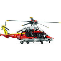 Thumbnail for Building Blocks Motorized Airbus H175 Rescue Helicopter Bricks MOC Toy - 2