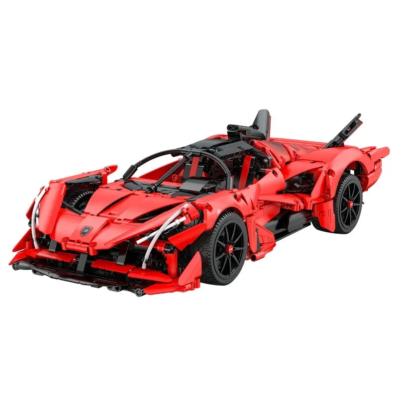 Tech MOC C63005 Super APE Racing Hyper Car Bricks