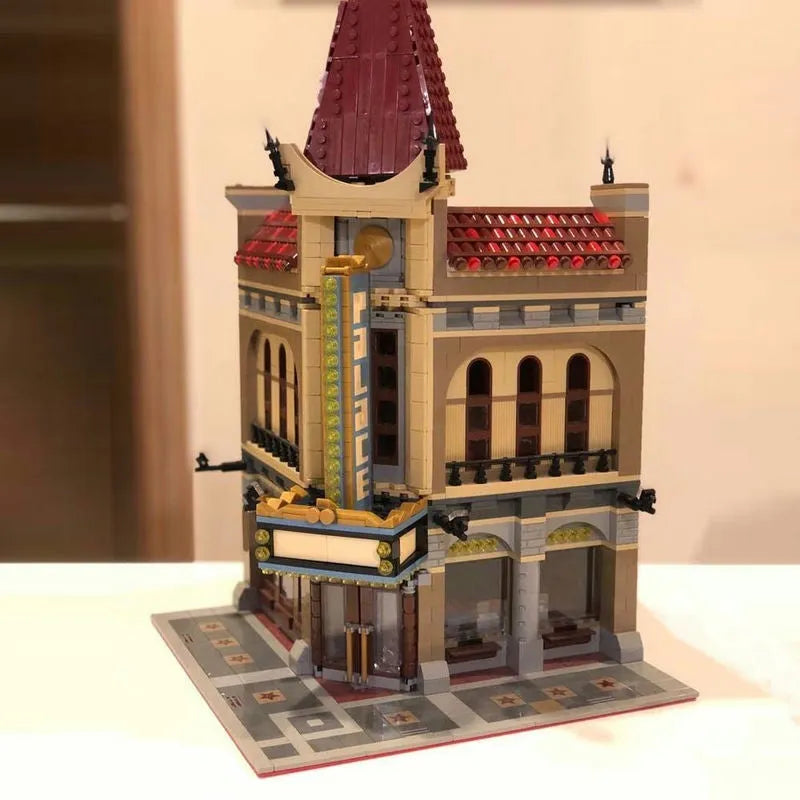 Building Blocks MOC 15006 Creator Expert City Palace Cinema Bricks Toys - 7