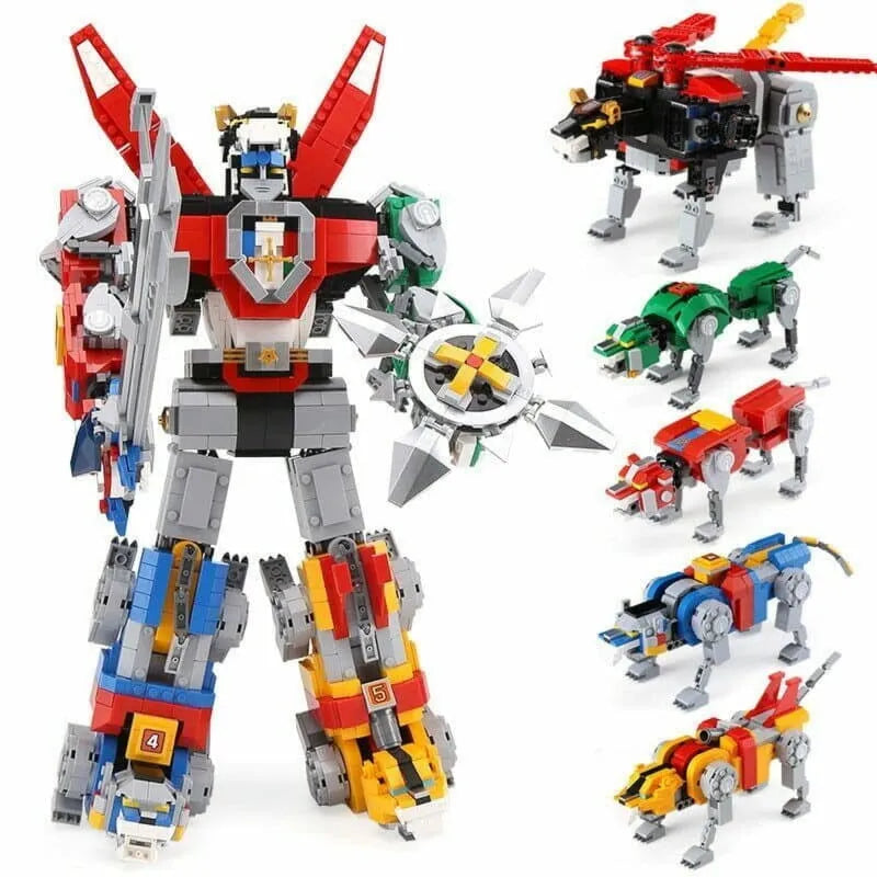 MOC 16057 Voltron Defender Building Blocks Set
