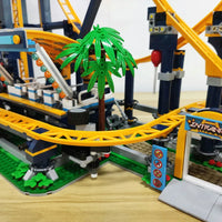 Thumbnail for Building Blocks Block City Creator Loop Roller Coaster Bricks Toys - 24