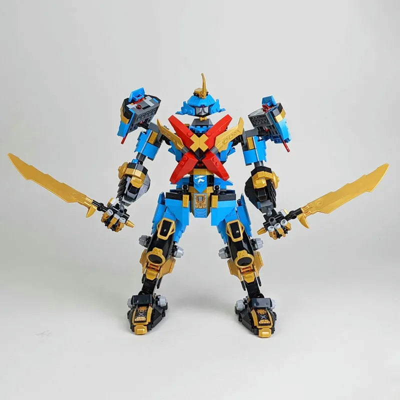 Building Block Ninjago Samurai X Mech Bricks Toy