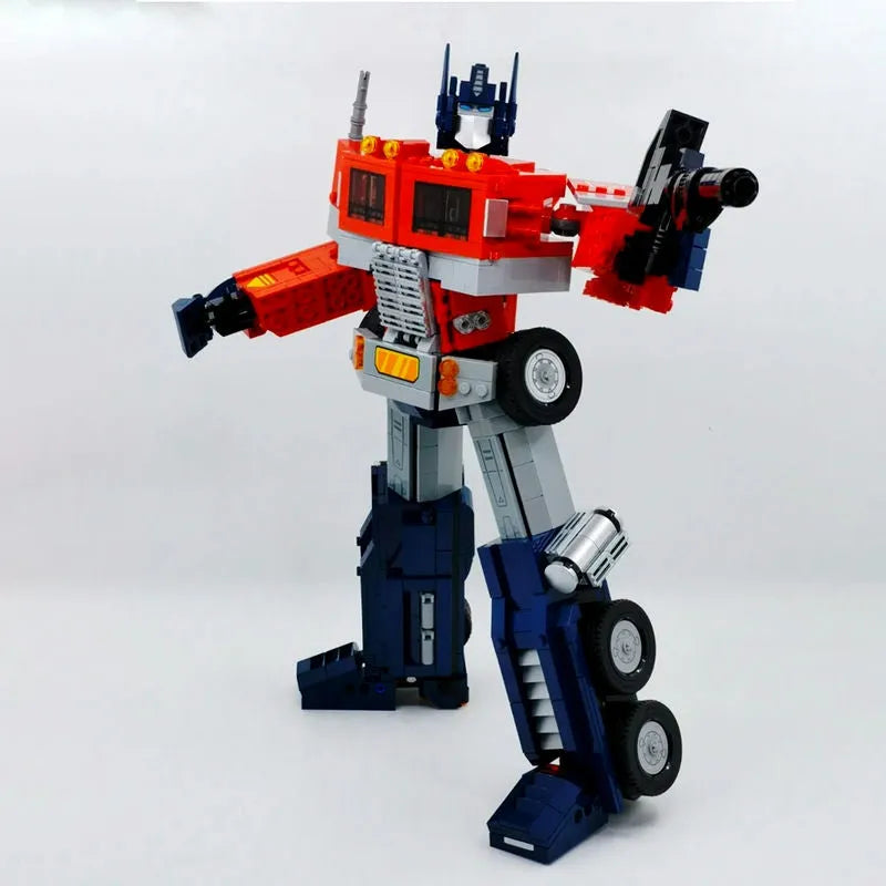 Building Blocks Moc Optimus Prime Transformers Bricks Toys