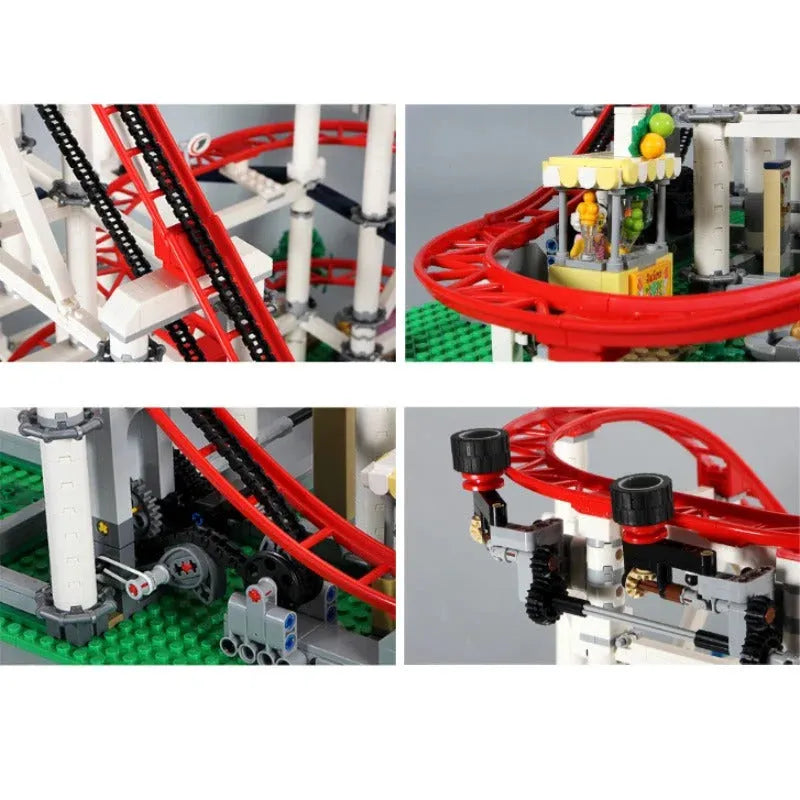 Building Blocks Creator Expert MOC 15039 City Roller Coaster Bricks Toys - 8