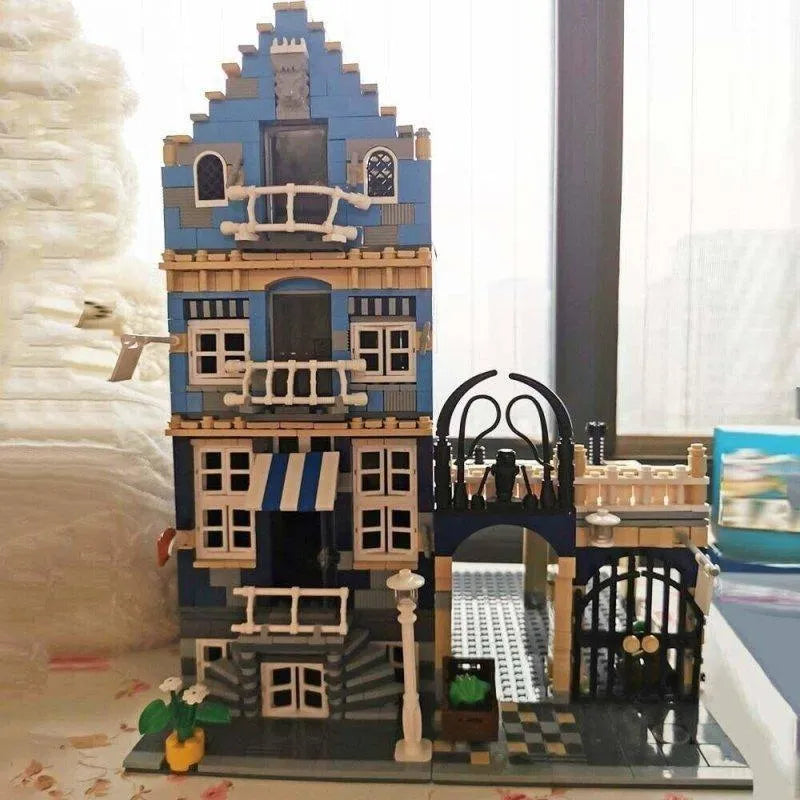 Building Blocks MOC Expert Creator City Market Factory Shop Bricks Toy - 7