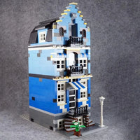 Thumbnail for Building Blocks MOC Expert Creator City Market Factory Shop Bricks Toy - 2