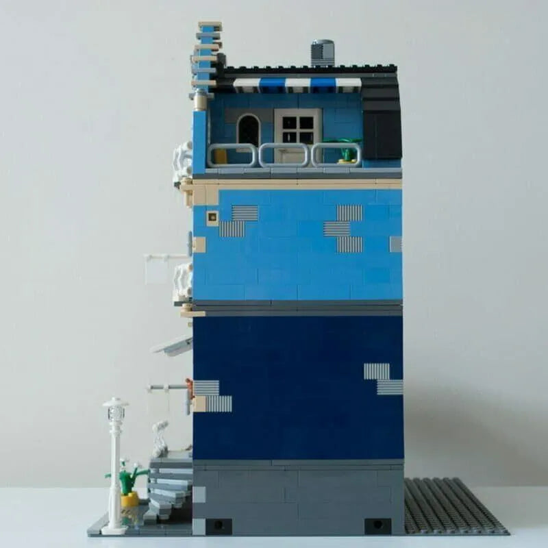 Building Blocks MOC Expert Creator City Market Factory Shop Bricks Toy - 8