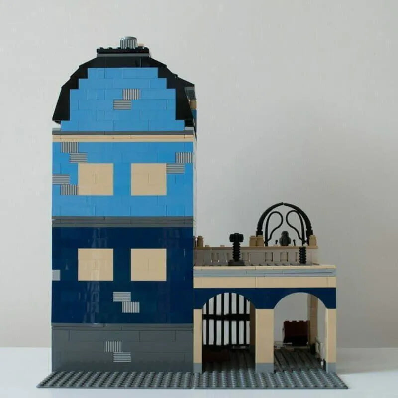 Building Blocks MOC Expert Creator City Market Factory Shop Bricks Toy - 6