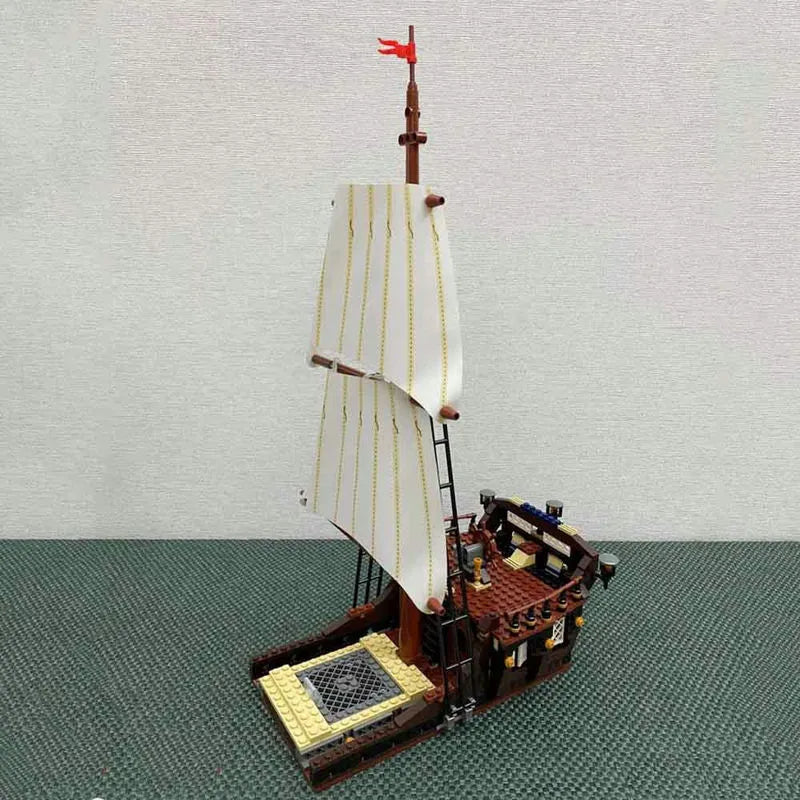 Building Blocks Movie MOC Imperial Flagship Pirate Ship Bricks Toy 22001 - 16
