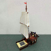 Thumbnail for Building Blocks Movie MOC Imperial Flagship Pirate Ship Bricks Toy 22001 - 16