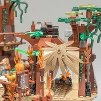 Thumbnail for Building Blocks Star Wars MOC Ewok Village Bricks Toy - 11