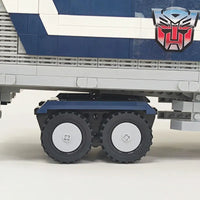 Thumbnail for Building Blocks MOC Transformers Optimus Prime Combined Carriage Truck Bricks Toy - 14