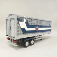 Thumbnail for Building Blocks MOC Transformers Optimus Prime Combined Carriage Truck Bricks Toy - 1