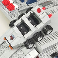 Thumbnail for Building Blocks MOC Transformers Optimus Prime Combined Carriage Truck Bricks Toy - 13
