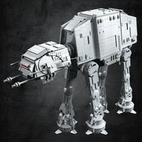 Thumbnail for Building Blocks MOC Star Wars AT - AT Heavy Walker Robot Bricks Toy - 3