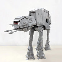Thumbnail for Building Blocks MOC Star Wars AT - AT Heavy Walker Robot Bricks Toy - 7