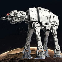 Thumbnail for Building Blocks MOC Star Wars AT - AT Heavy Walker Robot Bricks Toy - 12