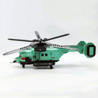 Thumbnail for Building Blocks Technical MOC Twin - Rotor Helicopter Bricks Toy 58008 - 11