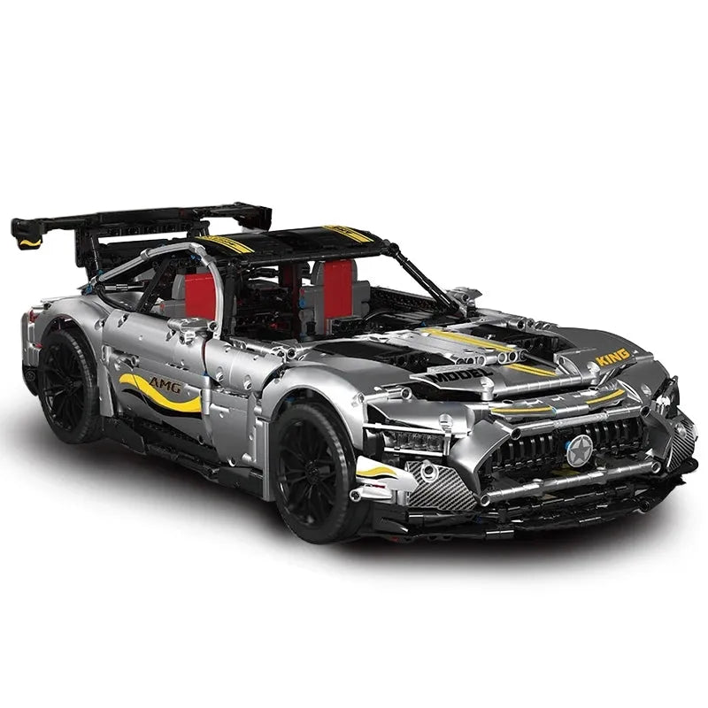 MOC 13126 AMG GTR Quicksilver Racing Car Building Blocks
