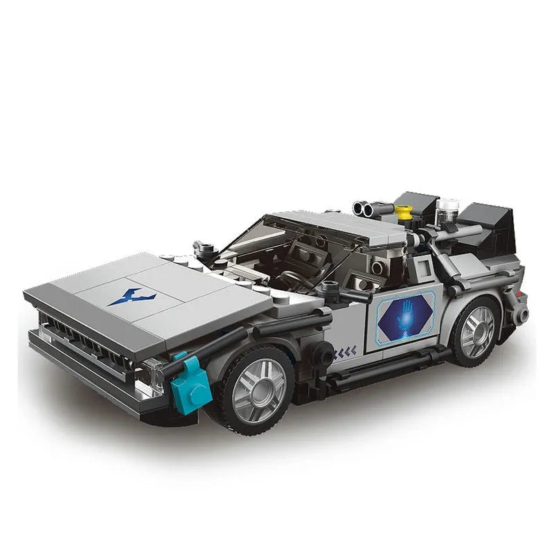 MOC 27019 Delorean-12 Time Car Bricks Toys