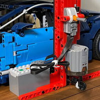 Thumbnail for Building Blocks Tech MOC RC Motorized Car Lift Bricks Toy 13053 - 5
