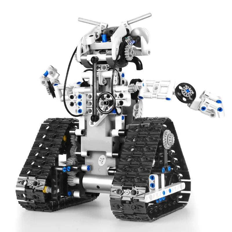 Building Blocks Tech Motorized APP RC Transport Robot Bricks Toy 15046 - 9