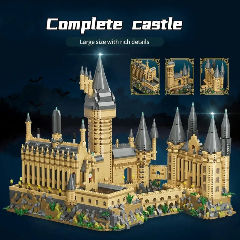 Building Blocks Harry Potter MOC Hogwarts Magic School MINI Bricks Toy 92032 - 2