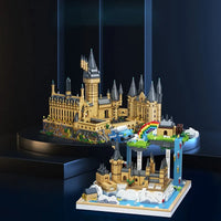 Thumbnail for Building Blocks Harry Potter MOC Hogwarts Magic School MINI Bricks Toy 92032 - 8