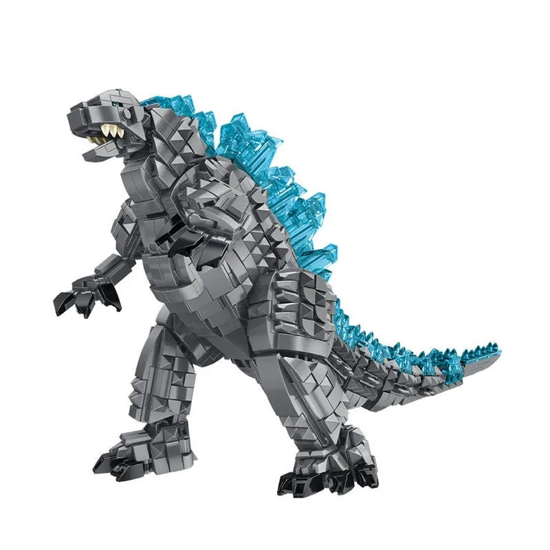 Building Blocks MOC Idea Expert Monster Godzilla Mecha Bricks Toys - 1