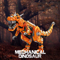 Thumbnail for Building Blocks MOC Jurassic Dinosaur Mechanical Tyrannosaurus Bricks Toy - 1