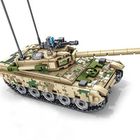 Thumbnail for Building Blocks Military China Army VT - 4 Main Battle Tank Bricks Toy - 3
