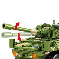 Thumbnail for Building Blocks MOC Military WW2 ZTL - 11 Armored Assault IFV Bricks Toys - 4