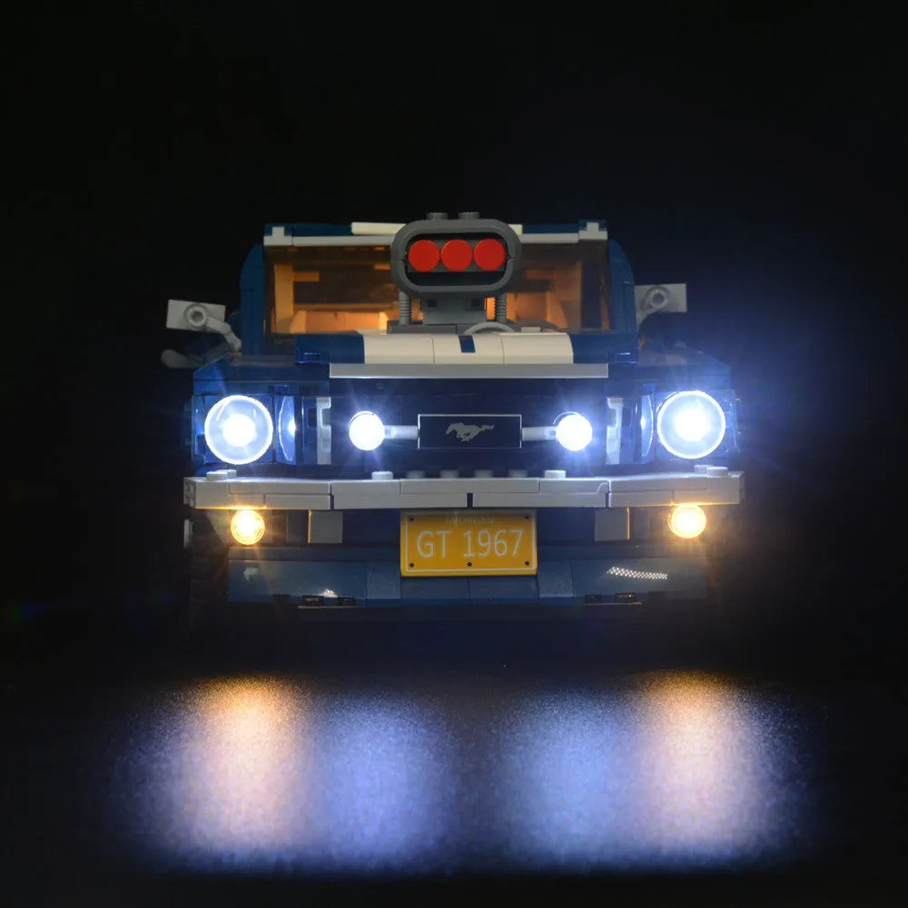 Lights Set LED For 10265 The Ford Mustang - 9