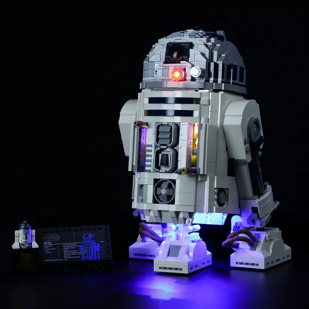 LED Lights Set for Star Wars 75308 R2-D2 Model