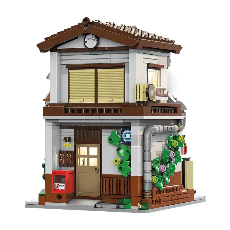 Building Blocks Creator Expert MOC Japanese Style Canteen Bricks Toy Construction Set Toys - 2