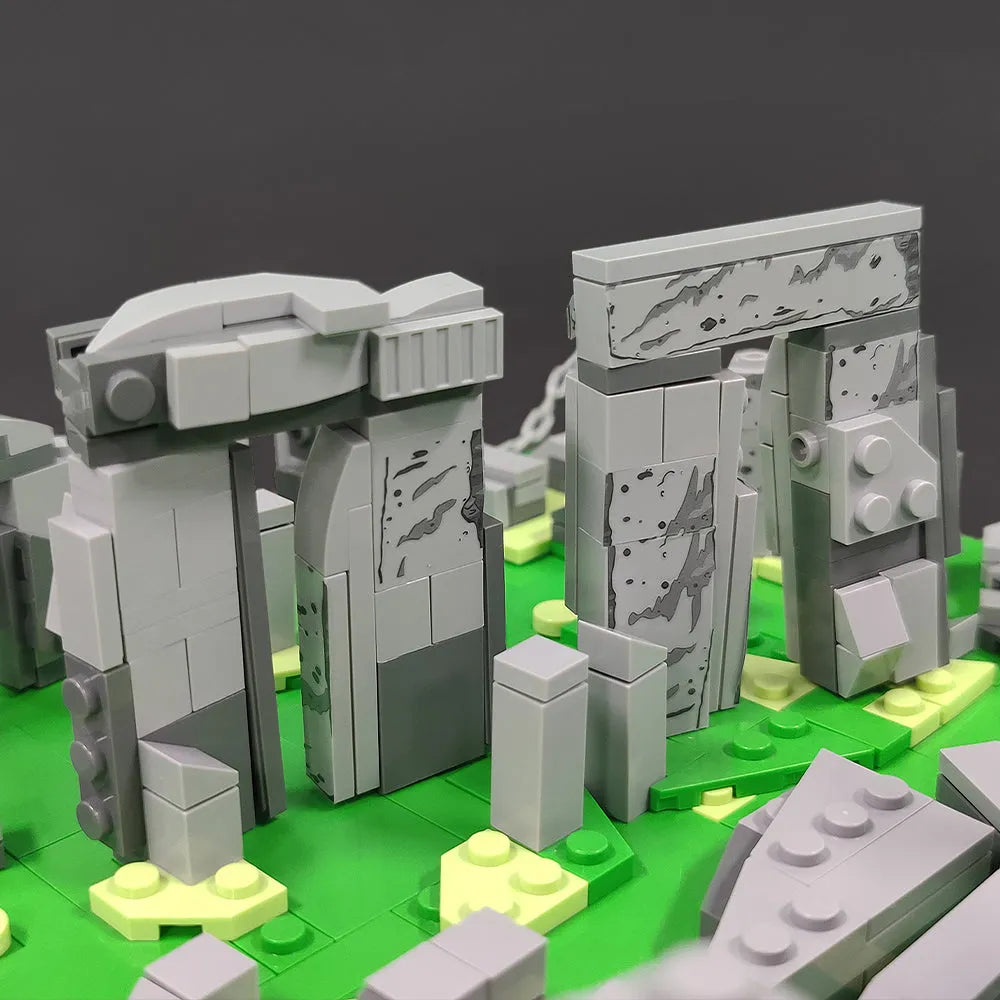Building Blocks Creator Expert England Stonehenge Wiltshire Bricks Toy Construction Set Toys - 11