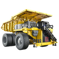 Thumbnail for Building Blocks Tech MOC Motorized CR240E Mining Dump Truck Bricks Toy - 2