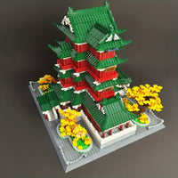 Thumbnail for Building Blocks Architecture Famous Pavilion of Prince Teng Bricks Toy - 9