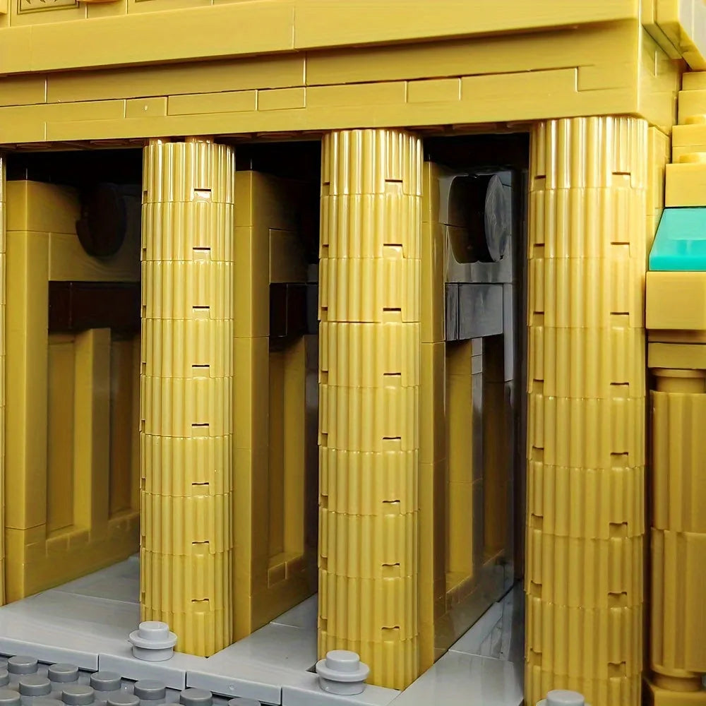 Building Blocks MOC Architecture Berlin Brandenburg Gate Bricks Toy Construction Set Toys - 17