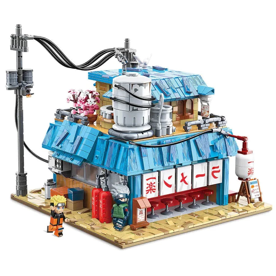 Building Blocks Creator Experts Japanese Noodle House Shop Bricks Toys Construction Set Toys - 1
