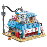 Thumbnail for Building Blocks Creator Experts Japanese Noodle House Shop Bricks Toys Construction Set Toys - 1