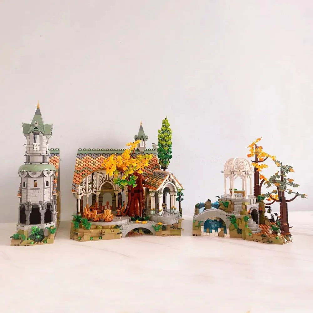 Building Blocks Creator Expert Rivendell The Lord of Rings Bricks Toy - 1