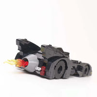 Thumbnail for Building Blocks Super Hero MOC Batcave Shadow Box Bricks Toy - 8