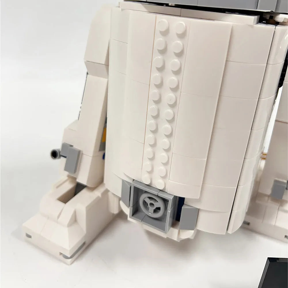 Custom R2 D2 MOC Star Wars Custom R2-D2 Robot Building Blocks Toy