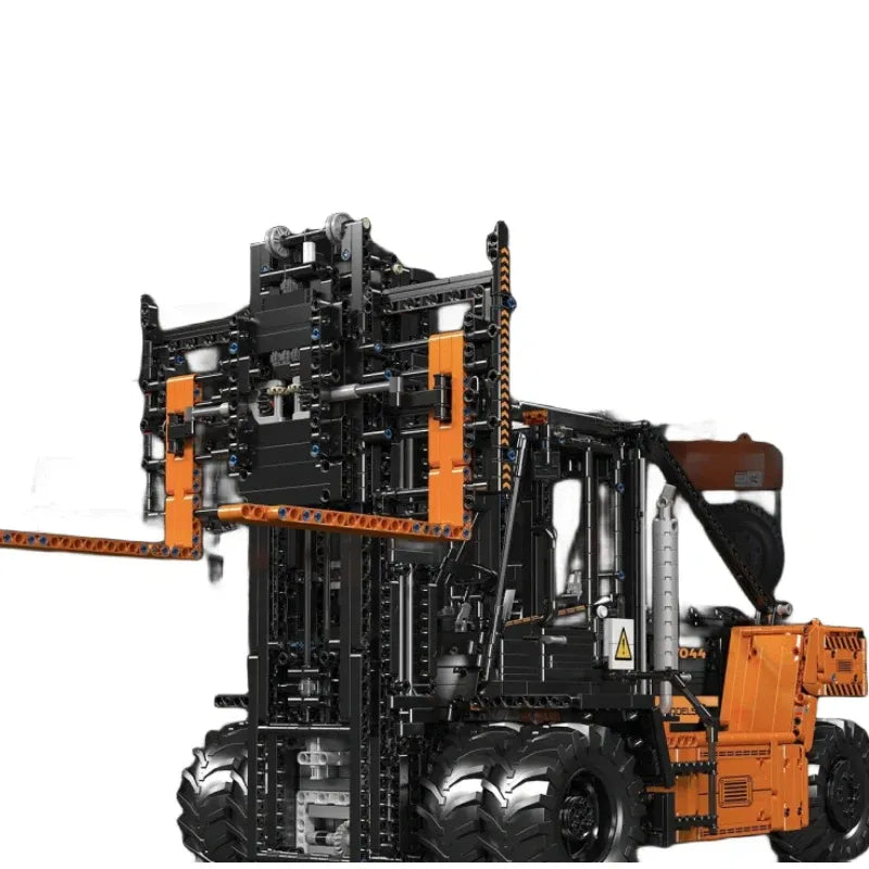 Building Blocks Tech Motorized RC Heavy Forklift Truck Bricks Toy Construction Set Toys - 1