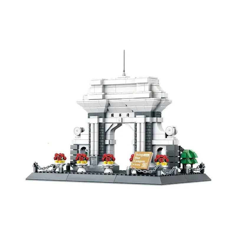 Building Blocks Creator Expert China Beijing Tsinghua Campus Bricks Toy Construction Set Toys - 1