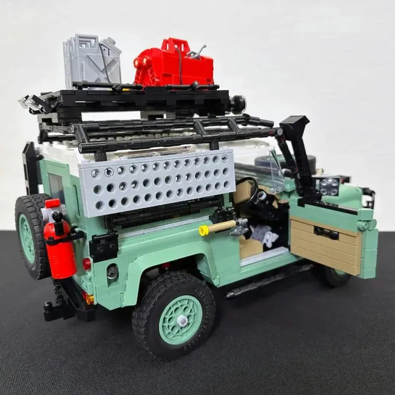 Building Blocks Tech Creator Expert Land Rover Defender 90 Bricks Toy - 10