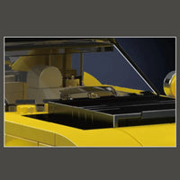 Thumbnail for Building Blocks Tech Mini Challenger SAT Speed Champions Bricks Toy Construction Set Toys - 6