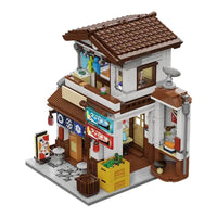 Thumbnail for Building Blocks Creator Expert MOC Japanese Style Canteen Bricks Toy - 13